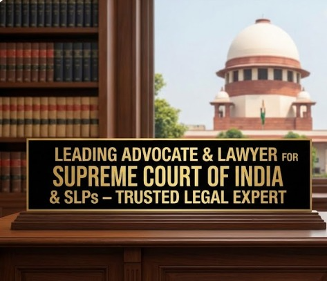 Leading Advocate and Lawyer for Supreme Court of india & SLPs