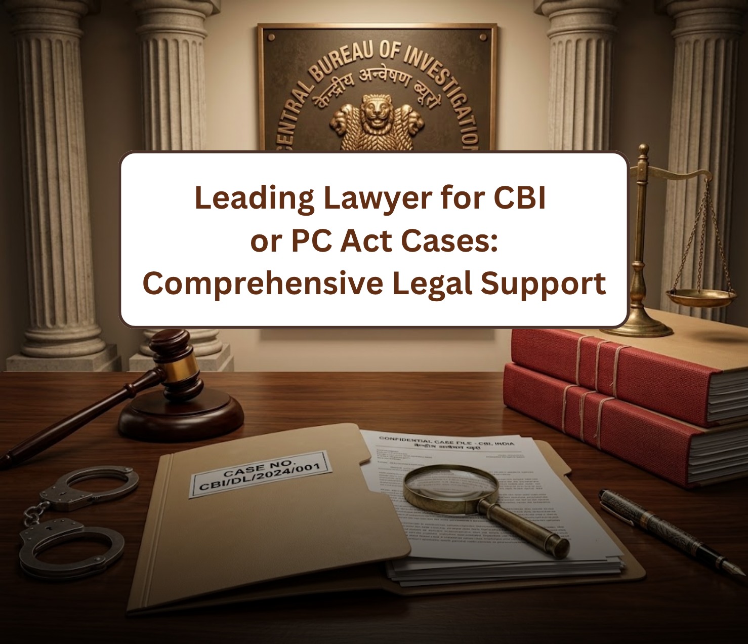 Leading Lawyer for CBI or PC Act Cases