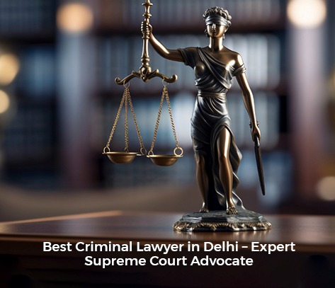 Best Criminal Lawyer in Delhi – Expert Supreme Court Advocate